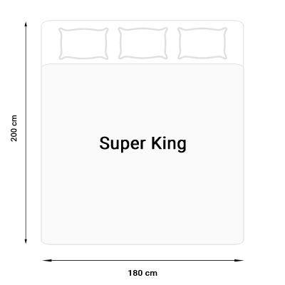 super king size bed sizes 